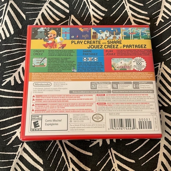 Collectible Brand New Nintendo Super Mario Maker for 3DS - Picture 2 of 2
